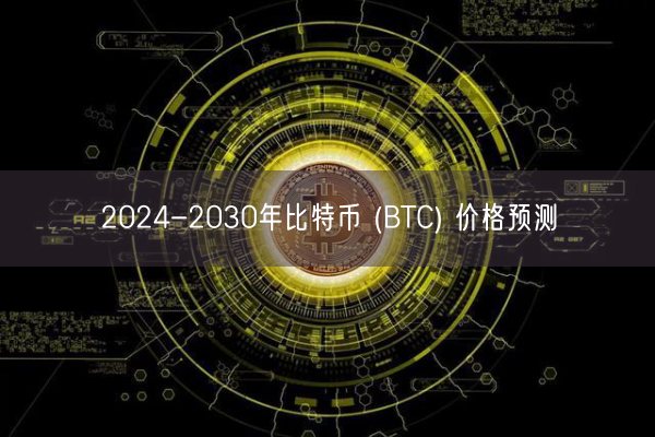 2024-2030年比特币 (BTC) 价格预测